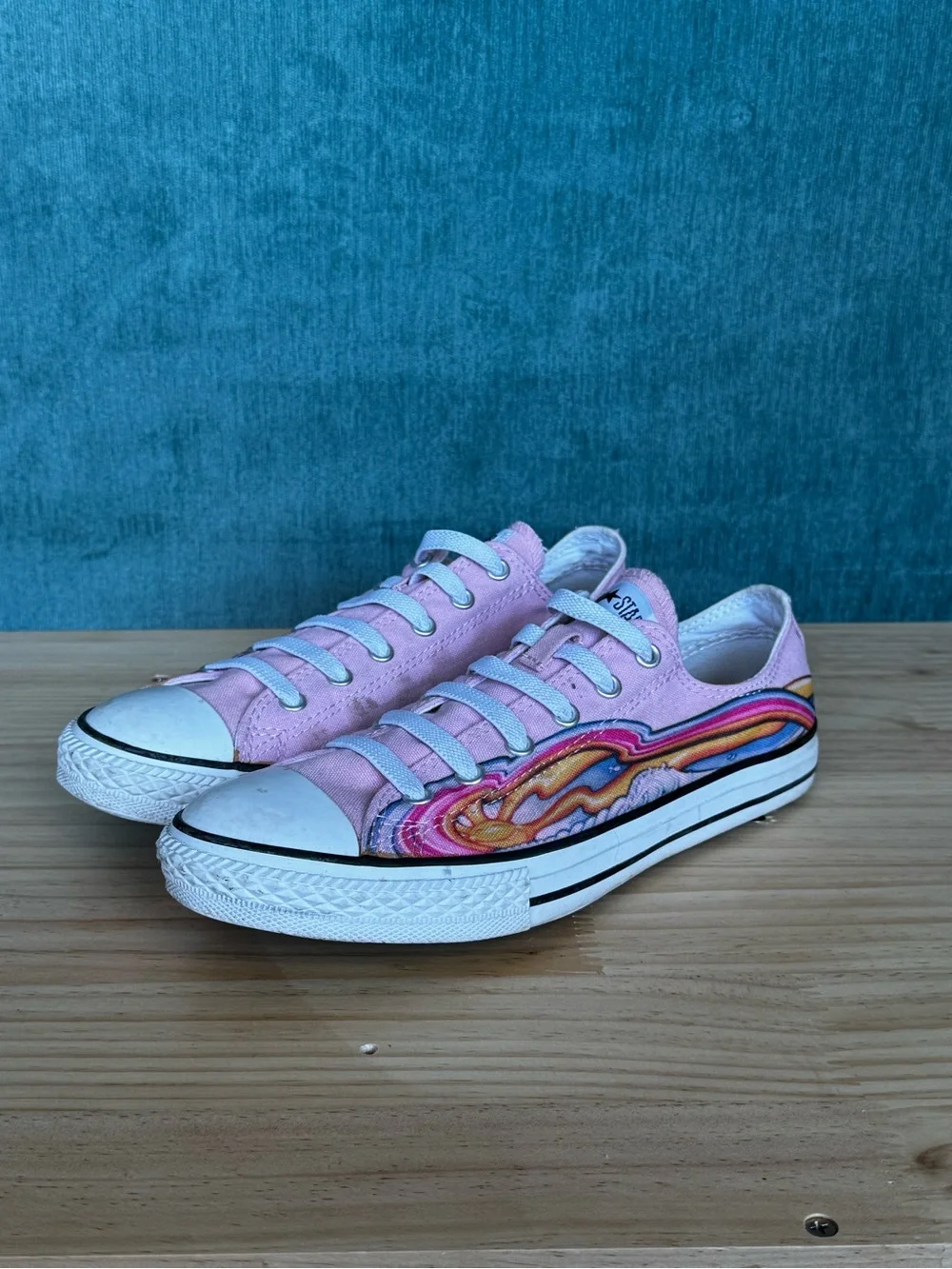 Rare Drew Brophy desConverse Low-Top Canvas Sneakers with Slip-On Laces